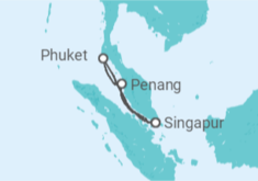 Itinerario del Crucero Malasia, Tailandia - Royal Caribbean