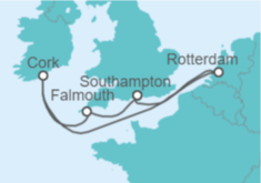 Itinerario del Crucero Holanda, Irlanda, Reino Unido - MSC Cruceros