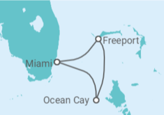 Itinerario del Crucero USA - MSC Cruceros