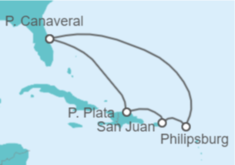 Itinerario del Crucero Puerto Rico, Saint Maarten - Celebrity Cruises