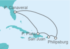 Itinerario del Crucero Saint Maarten, Puerto Rico - Celebrity Cruises