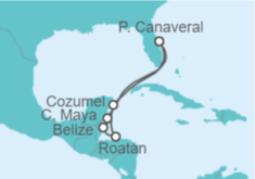 Itinerario del Crucero Belice, Honduras, México - Celebrity Cruises