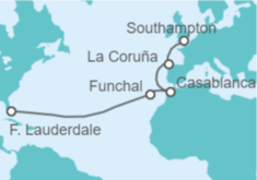Itinerario del Crucero Portugal, Marruecos, España - Princess Cruises