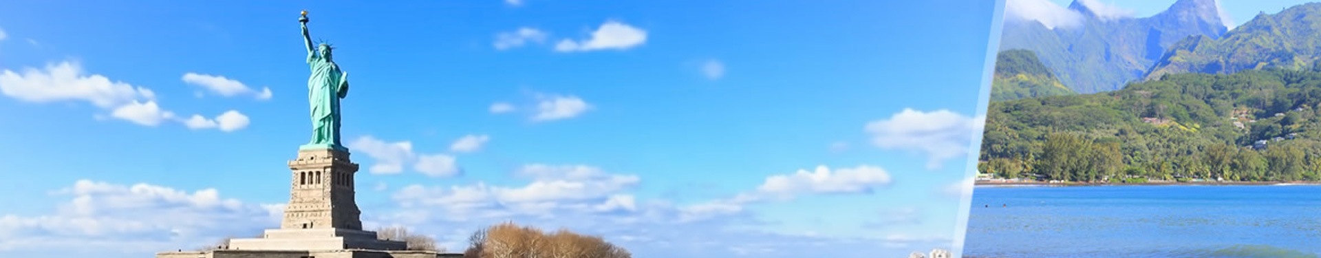 Nueva York y Tahití