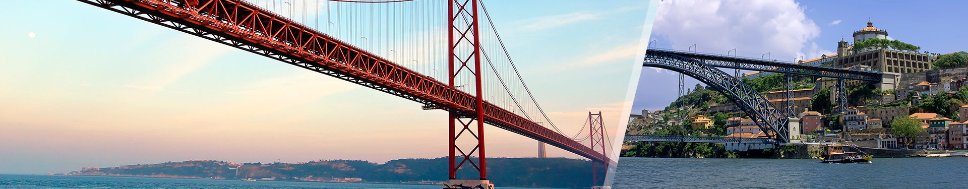Lisboa y Oporto en avión