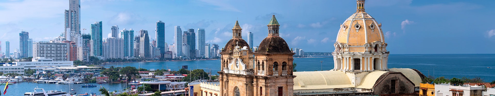 Bogotá, Cartagena de Indias y San Andrés