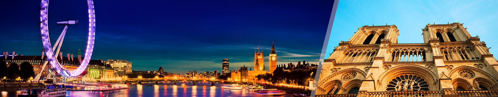 París y Londres en tren