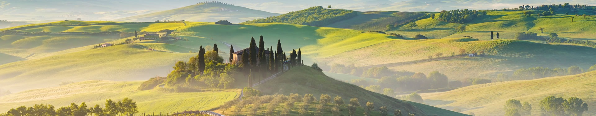 Región de los Lagos, Emilia Romaña y Toscana