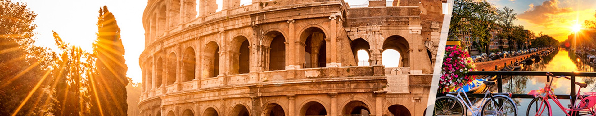 Roma y Ámsterdam