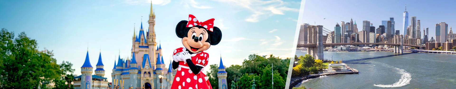Nueva York, Las Vegas, Los Ángeles, San Francisco y Walt Disney World Orlando