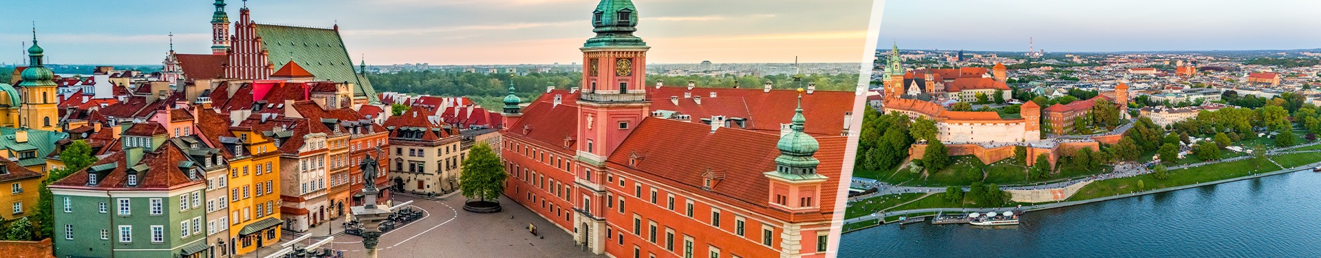 Varsovia y Cracovia