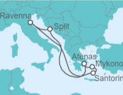 Itinerario del Crucero Grecia, Croacia - Royal Caribbean
