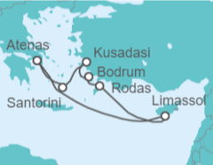 Itinerario del Crucero Grecia, Turquía, Chipre - Royal Caribbean