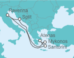 Itinerario del Crucero Grecia, Croacia - Royal Caribbean