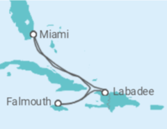Itinerario del Crucero Jamaica - Royal Caribbean