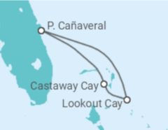 Itinerario del Crucero USA - Disney Cruise Line