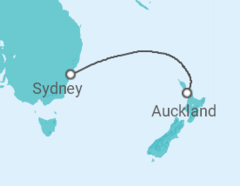 Itinerario del Crucero Australia - Princess Cruises