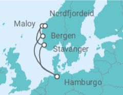 Itinerario del Crucero Noruega - MSC Cruceros