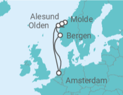 Itinerario del Crucero Noruega - Celebrity Cruises