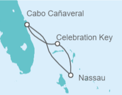 Itinerario del Crucero Bahamas - Carnival