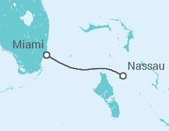 Itinerario del Crucero Bahamas - Carnival