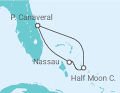 Itinerario del Crucero Bahamas - Carnival