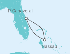 Itinerario del Crucero Bahamas - Carnival