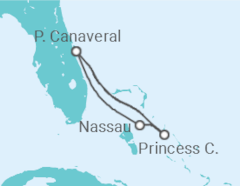 Itinerario del Crucero Bahamas - Carnival