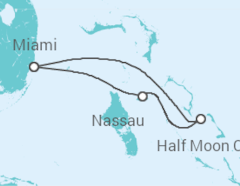 Itinerario del Crucero Bahamas - Carnival