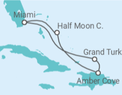 Itinerario del Crucero Bahamas - Carnival