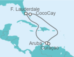 Itinerario del Crucero Curaçao, Aruba - Royal Caribbean