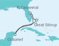 Itinerario del Crucero México - Norwegian Cruise Line