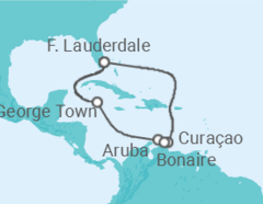 Itinerario del Crucero Islas Caimán, Aruba, Curaçao, Bonaire, San Eustaquio y Saba - Celebrity Cruises