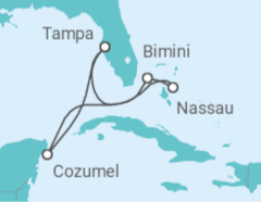 Itinerario del Crucero Bahamas, México - Celebrity Cruises
