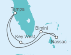 Itinerario del Crucero USA, Bahamas - Celebrity Cruises