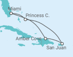 Itinerario del Crucero Puerto Rico - Princess Cruises