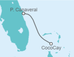 Itinerario del Crucero USA - Royal Caribbean