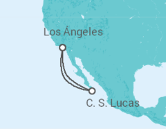 Itinerario del Crucero México - Royal Caribbean