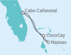 Itinerario del Crucero Bahamas - Royal Caribbean