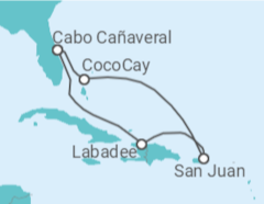 Itinerario del Crucero Puerto Rico - Royal Caribbean