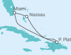 Itinerario del Crucero Bahamas - Royal Caribbean