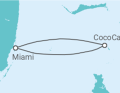 Itinerario del Crucero USA - Royal Caribbean