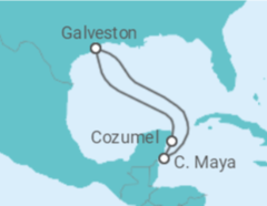 Itinerario del Crucero México - Royal Caribbean