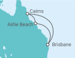 Itinerario del Crucero Australia - Royal Caribbean