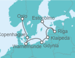 Itinerario del Crucero Dinamarca, Alemania, Polonia, Lituania, Letonia - MSC Cruceros