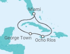 Itinerario del Crucero Islas Caimán, Jamaica - MSC Cruceros