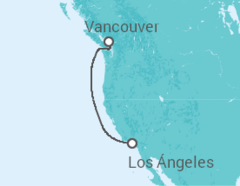 Itinerario del Crucero USA - Princess Cruises