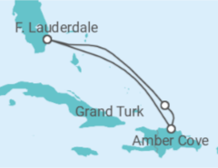 Itinerario del Crucero Bahamas - Princess Cruises