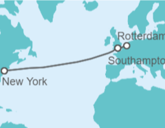 Itinerario del Crucero Reino Unido, Holanda - Cunard