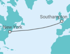Itinerario del Crucero USA - Cunard